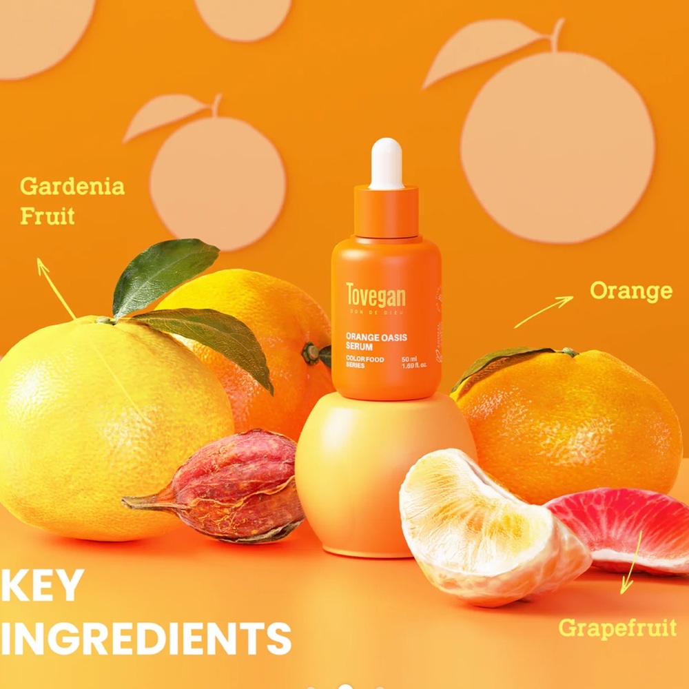 Tovegan Orange Oasis Serum